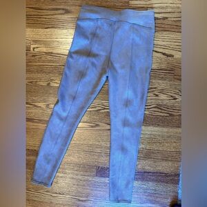 Spanx faux suede leggings. Size Medium. Camel color. NWT.